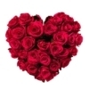 Corazón Funerario 36 Rosas